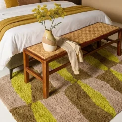 Bank Dazzo Bruin - 120x33 cm