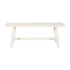 Bank Serra Wit - 120x35 cm