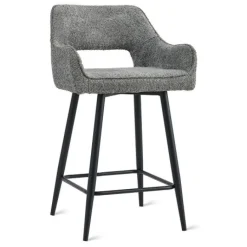 Barkruk Kegan Antraciet