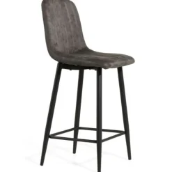 Barkruk Reed Antraciet