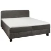 Bed Bilbao Donkergrijs - 180x200 cm