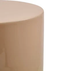 Bijzettafel Grip Beige - Ø 37 cm