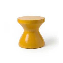 Bijzettafel Lion Oker - Ø 39 cm