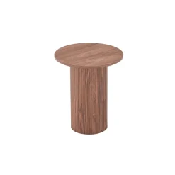 Bijzettafel Misk Bruin - Ø 40 cm