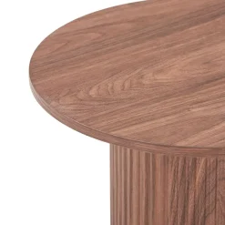 Bijzettafel Misk Bruin - Ø 40 cm