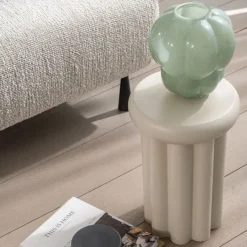 Bijzettafel Mora Greige - Ø 36 cm