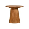 Bijzettafel Viktor Lichtbruin - Ø 50 cm