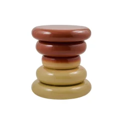 Bijzettafel Zigzag Terra - Ø 40 cm