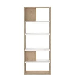 Boekenkast Bram Eiken - 80x205x35 cm
