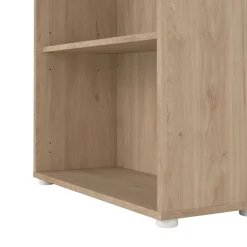 Boekenkast Bram Eiken - 80x205x35 cm