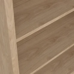 Boekenkast Dallas Eiken - 78x199x33 cm