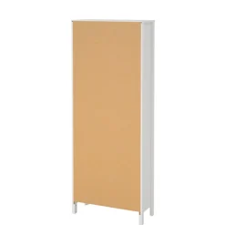 Boekenkast Dallas Wit - 78x199x33 cm