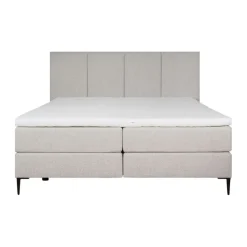 Boxspring Madrid Lichtgrijs - 180x200 cm