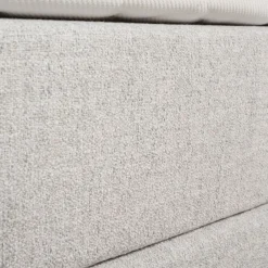 Boxspring Madrid Lichtgrijs - 180x200 cm