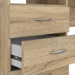 Bureau Boston Eiken - 121x73x49 cm