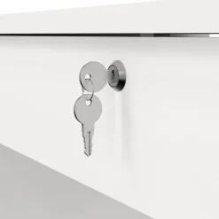 Bureau Boston Wit - 110x76x49 cm