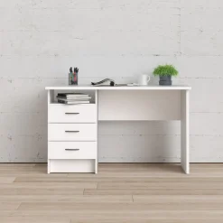 Bureau Boston Wit - 121x73x49 cm