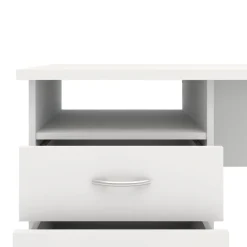 Bureau Boston Wit - 121x73x49 cm