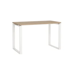 Bureau Bram Eiken / Wit - 120x76x60 cm