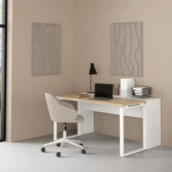 Bureau Bram Uitbreiding Wit - 150x76x40 cm