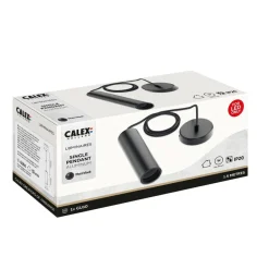 Calex Hanglamp Pendel Zwart - GU10 - Ø 10 cm