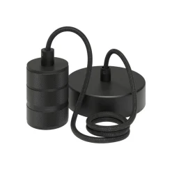 Calex Hanglamp Retro Zwart - 150 cm