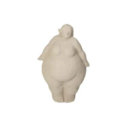 Deco Beeld Feline Beige - 26 cm hoog