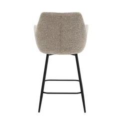 Draaibare Barkruk Genk Taupe