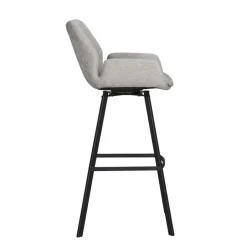 Draaibare Barkruk Sandoel Grijs