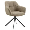 Draaibare Eetkamerstoel Ana Taupe