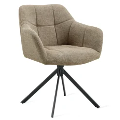 Draaibare Eetkamerstoel Ana Taupe