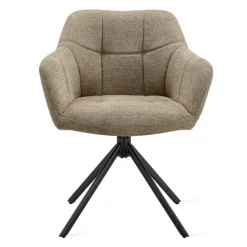 Draaibare Eetkamerstoel Ana Taupe