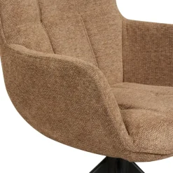 Draaibare Eetkamerstoel Bente Hazelnootbruin