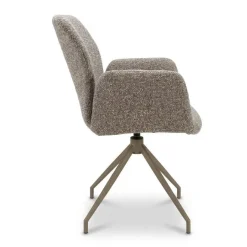 Draaibare Eetkamerstoel Borup Lichtbruin