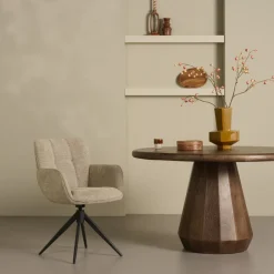 Draaibare Eetkamerstoel Bente Beige