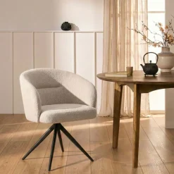 Draaibare Eetkamerstoel Connor Greige