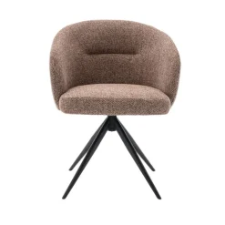 Draaibare Eetkamerstoel Connor Cognac