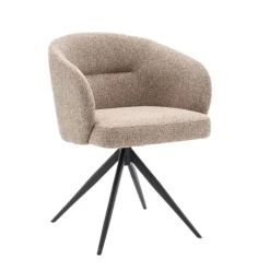 Draaibare Eetkamerstoel Connor Beige