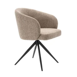 Draaibare Eetkamerstoel Connor Beige