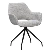 Draaibare Eetkamerstoel Halfweg Grijs