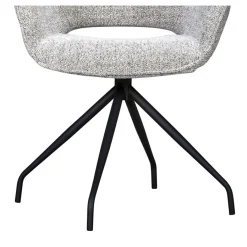 Draaibare Eetkamerstoel Halfweg Grijs