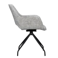 Draaibare Eetkamerstoel Halfweg Grijs