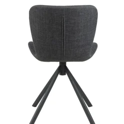 Draaibare Eetkamerstoel Isak Donkergrijs