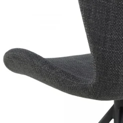 Draaibare Eetkamerstoel Isak Donkergrijs