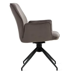 Draaibare Eetkamerstoel Jerrel Grijs