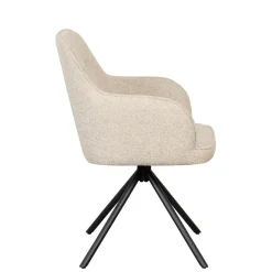 Draaibare Eetkamerstoel Kortrijk Beige