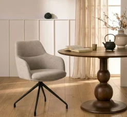 Draaibare Eetkamerstoel Lowen Naturel