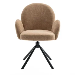 Draaibare Eetkamerstoel Moon Caramel