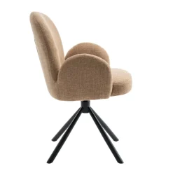 Draaibare Eetkamerstoel Moon Caramel