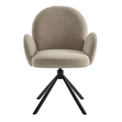 Draaibare Eetkamerstoel Moon Beige